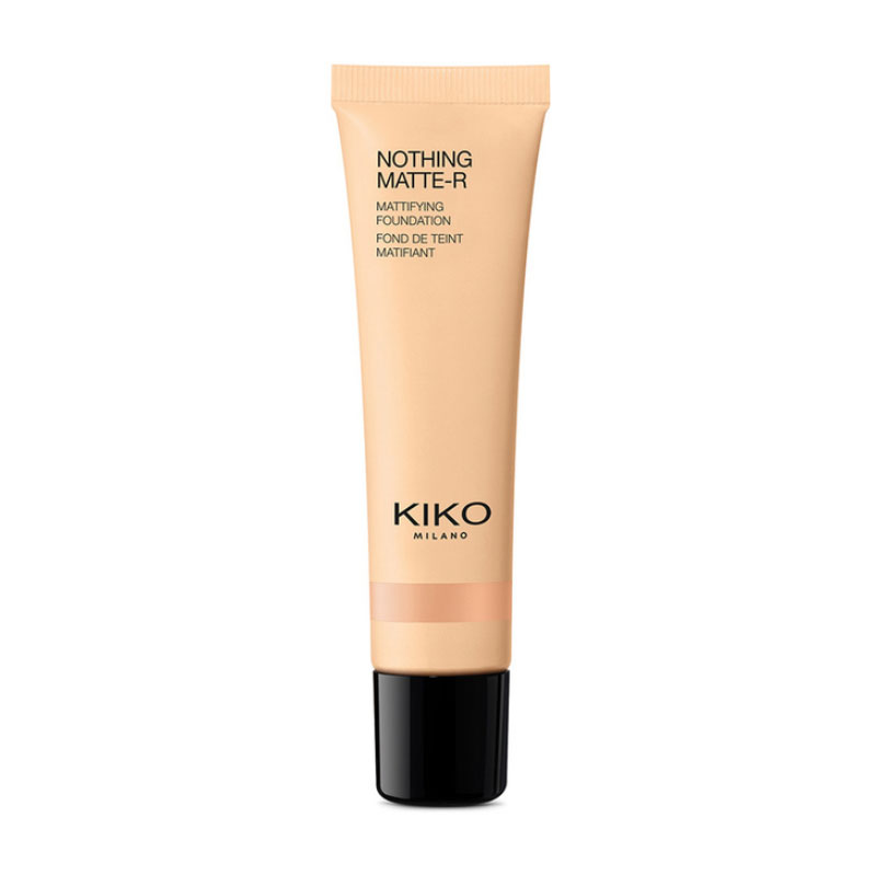 Уцінка! Матувальна тональна основа для обличчя Kiko Milano Nothing Matte-R Mattifying Foundation 2 Neutral, 27 мл